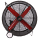 TPC Heat Buster Portable Drum Fan 42 inch 15850 CFM Belt Drive TPC4214-U
