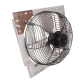 Shutter Mounted Wall Exhaust Fan 16 Inch w/ 9' Cord & Plug 3 Speed 1400 CFM 16SF4T60C