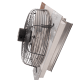 Shutter Mounted Wall Exhaust Fan 16 Inch w/ 9' Cord & Plug 3 Speed 1400 CFM 16SF4T60C