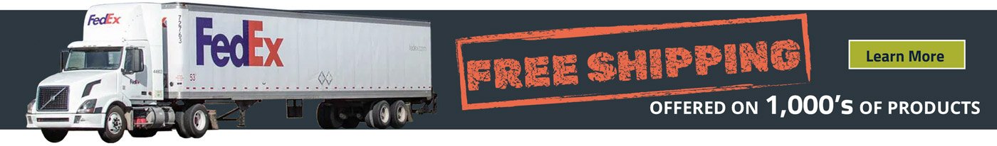 Free shipping offered on 1,000's of products