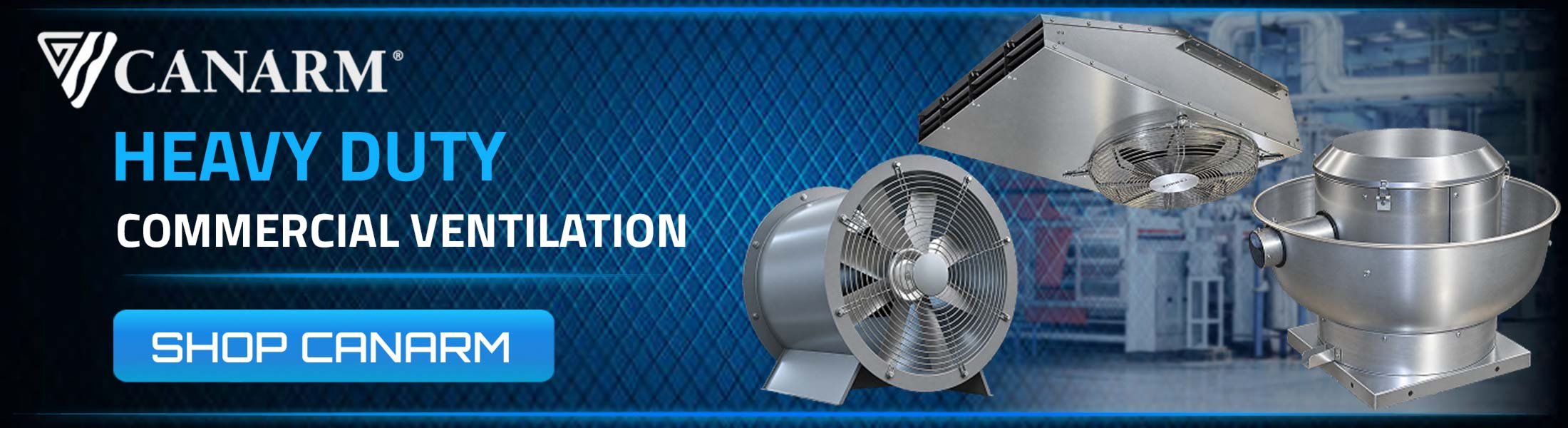 Heavy duty commercial ventilation